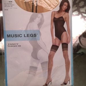 Fancy thigh highs stocking new in package
